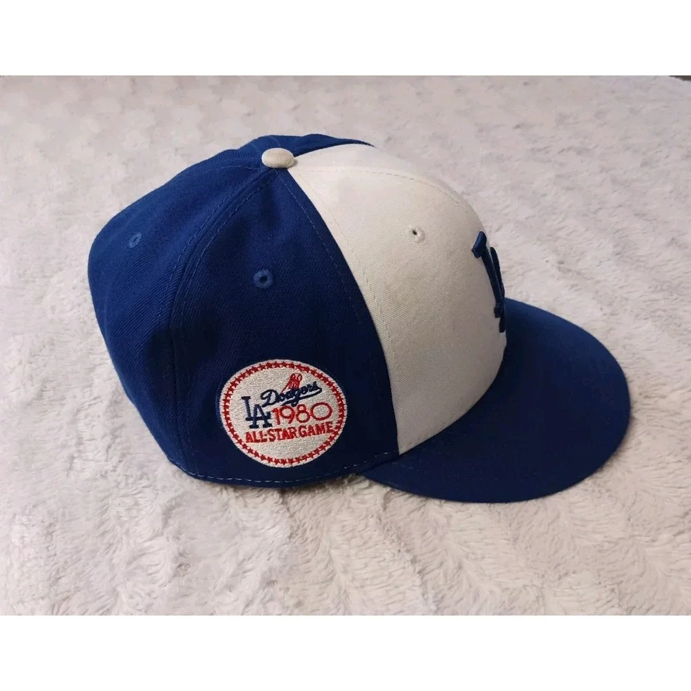 Los Angeles Dodgers New Era 59FIFTY 7¾ Blue 1980 All Star Game Patch Hat Cap